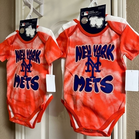 4 NEWBORN Infant Boys or Girls New York Mets Tie-Dye Bundle Bodysuits MLB
NWT - Picture 4 of 7
